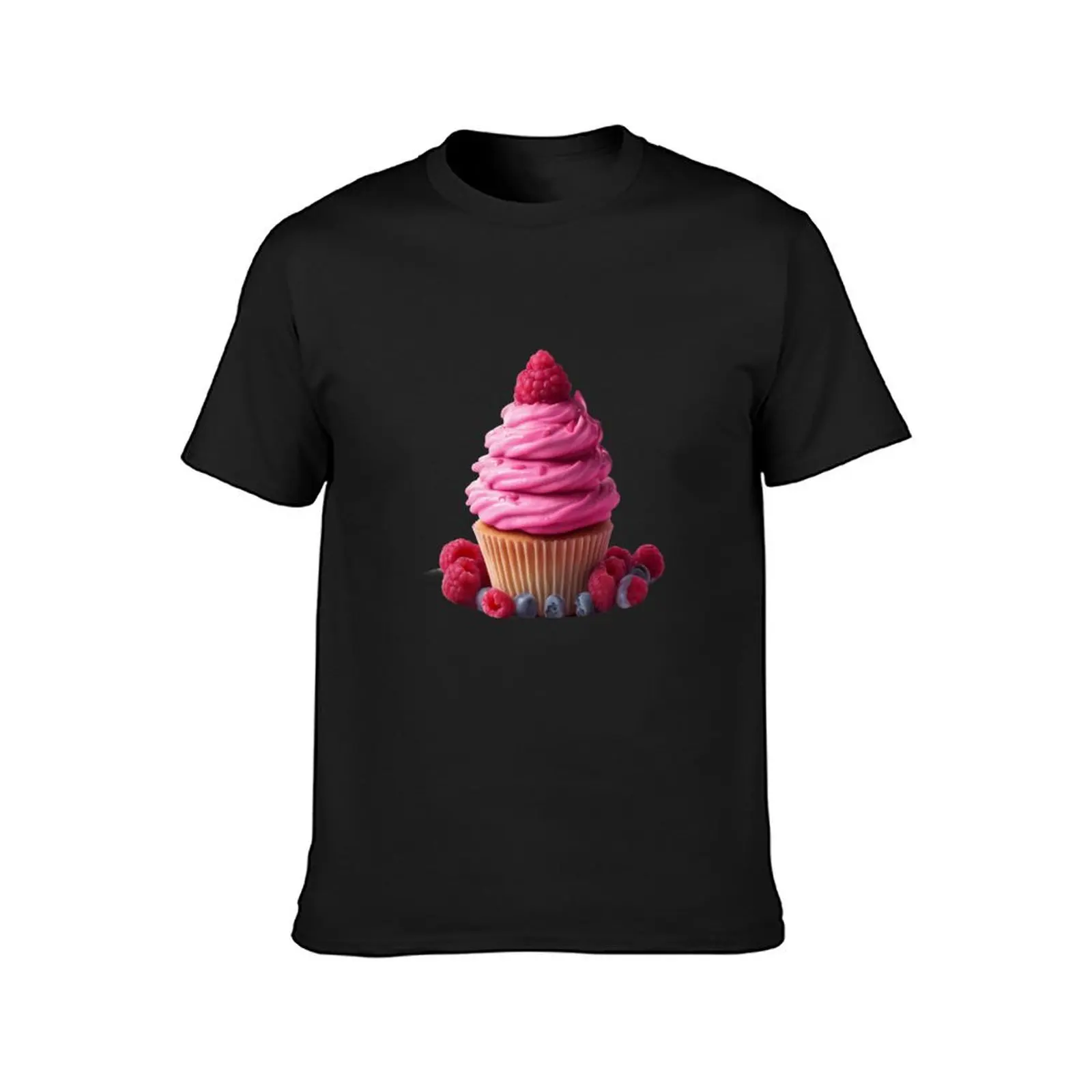 Cupcake for real Baking Lovers, sugar frosting, food T-Shirt korean fashion kawaii clothes men t shirt