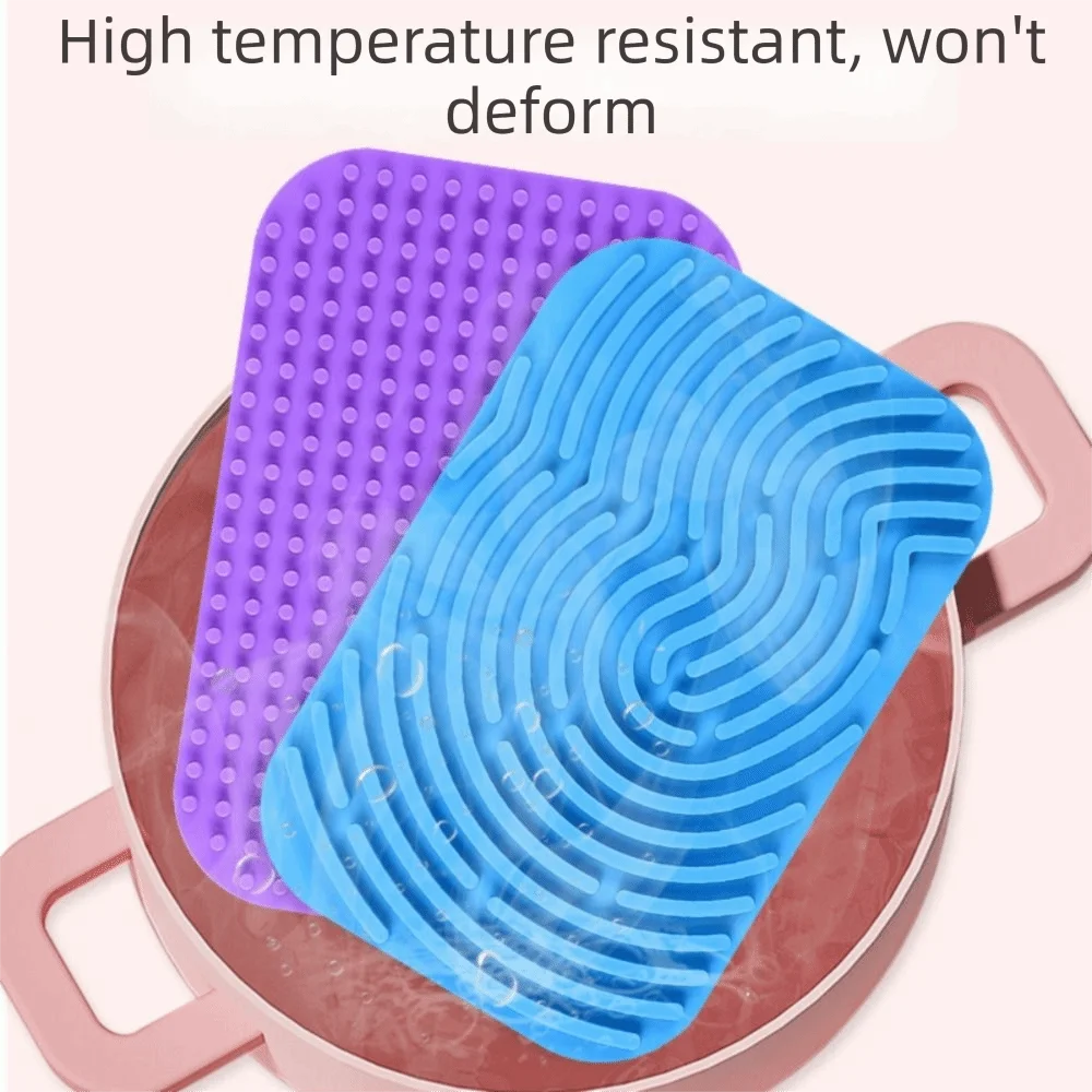 

New Silicone Sensory Activity Board Double Sided Screen-Free Silicone Fidget Safe Silicone Calm Down Stress Anxiety