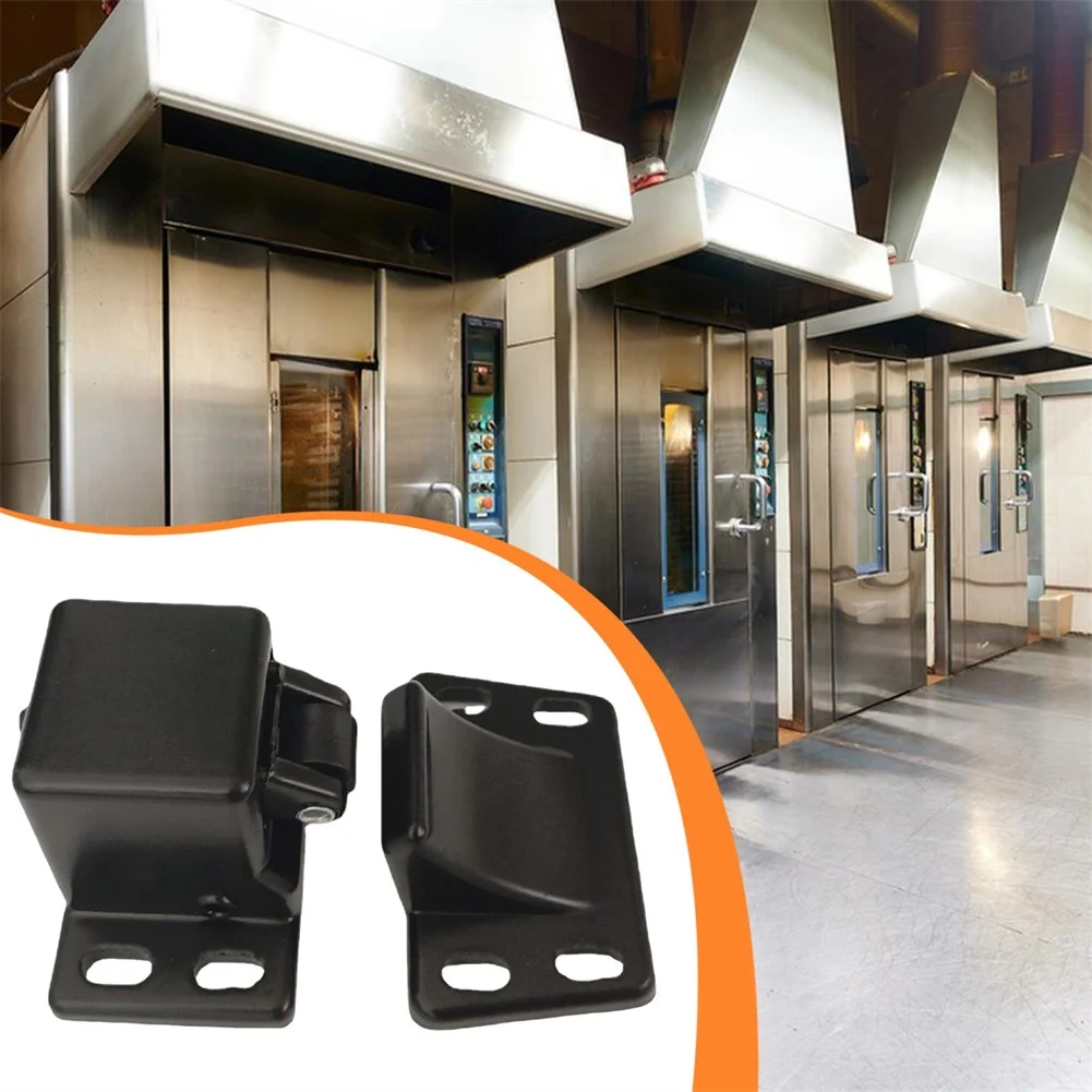 Aluminum Alloy Door Latch with Integrated Pressure Lock for Paint Booths Industrial Ovens and Cabinet Replacements