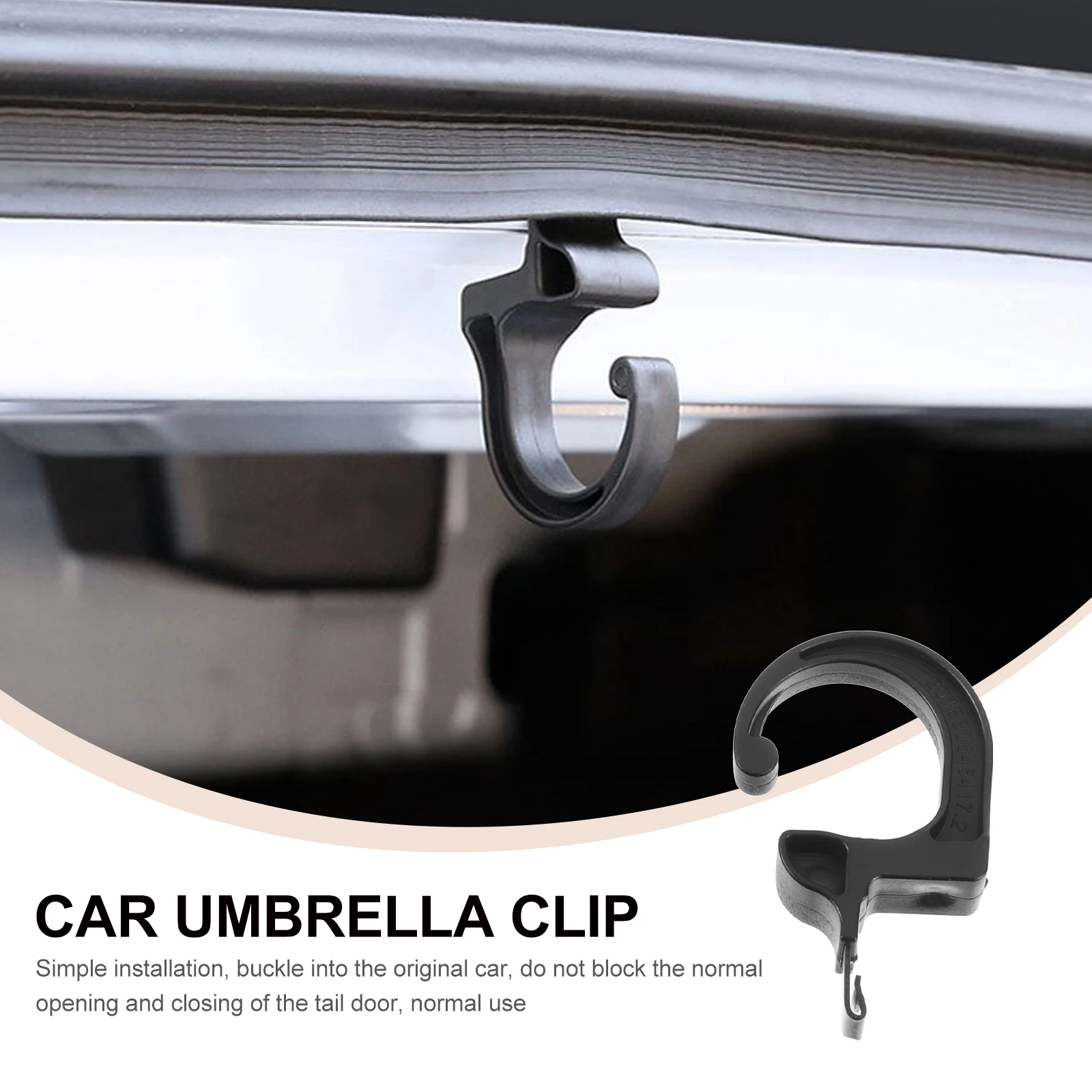 

2pcs Car Rear Trunk Multi-Function Bag Holder Seat For Umbrella Water Bottle Hanging Durable Strong Eco-Friendly Material Back