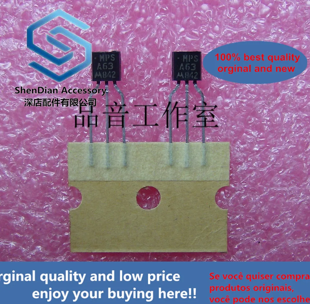 10pcs only orginal new MPSA63 A63 Laser Typesetting Belt