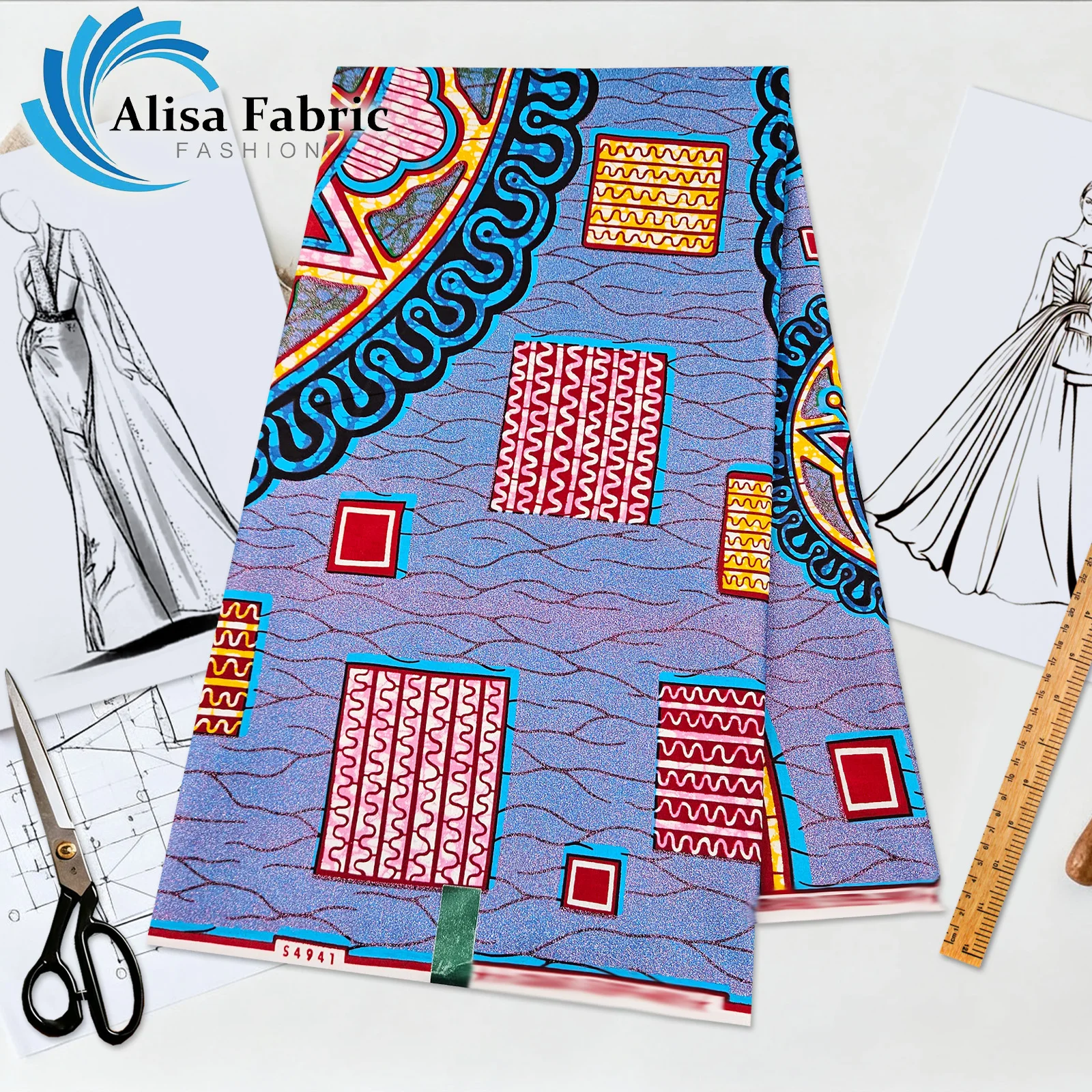 

African grand super cotton fabric 2025 high quality 6yards veritable guaranteed nigerian fabric for man and woman