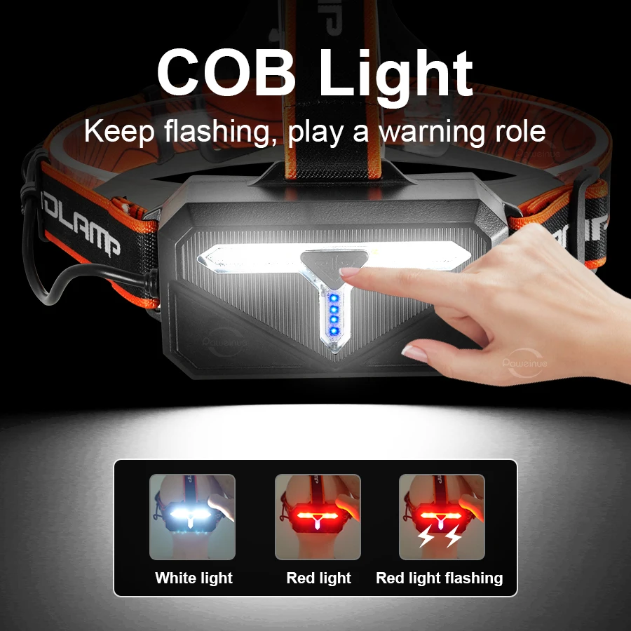 960000000LM Ultra Powerful LED Headlamp Super Bright Long Range 8900m Headlight Rechargeable Head Torch Fishing Head Flashlight