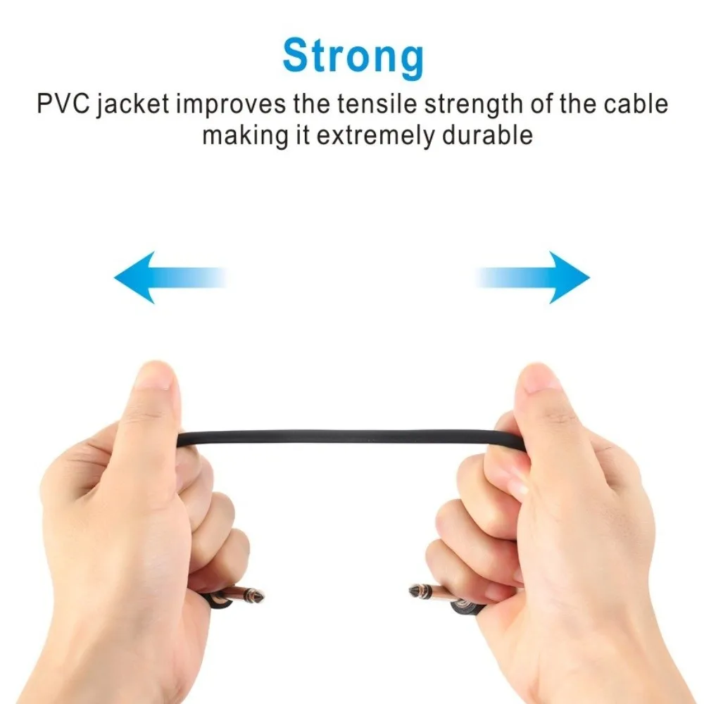 15cm/30cm Guitar Effects Pedal Cable Flat Design Surface Wire Patch Cable Copper Core Guitar Instrument Cable