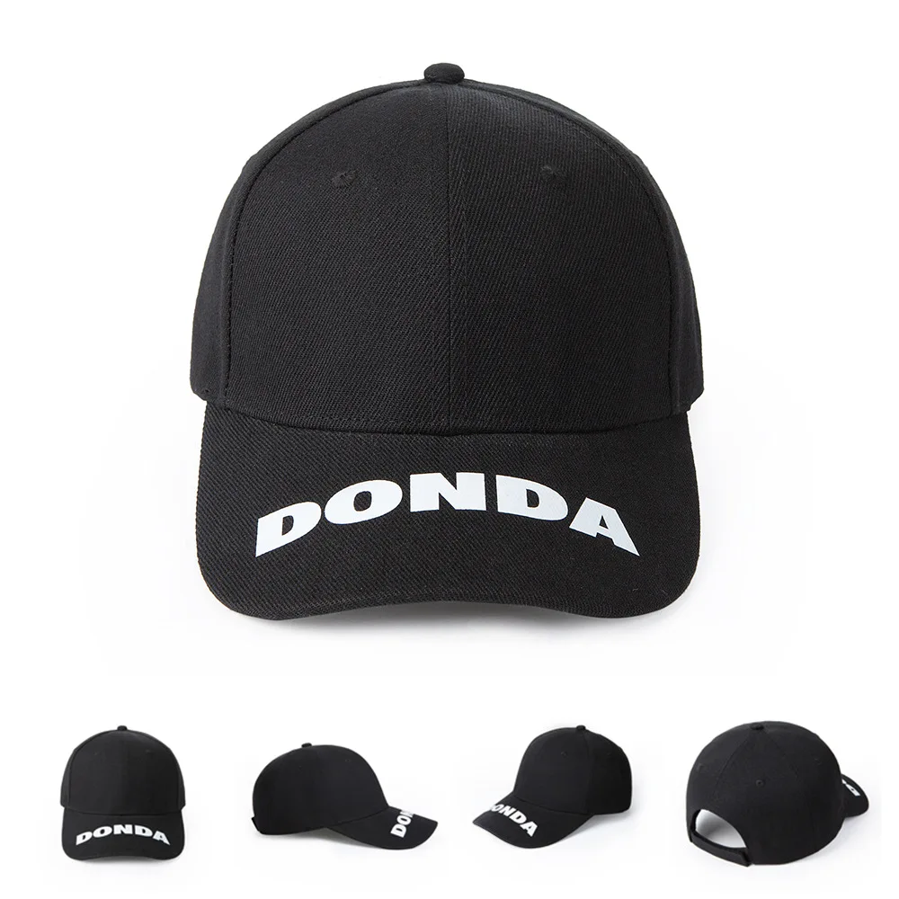 New Fashion Kanye West Hip Hop Baseball Cap For Men Streetwear DONDA Lteer Print Summer Simple Couple Snapback Hat