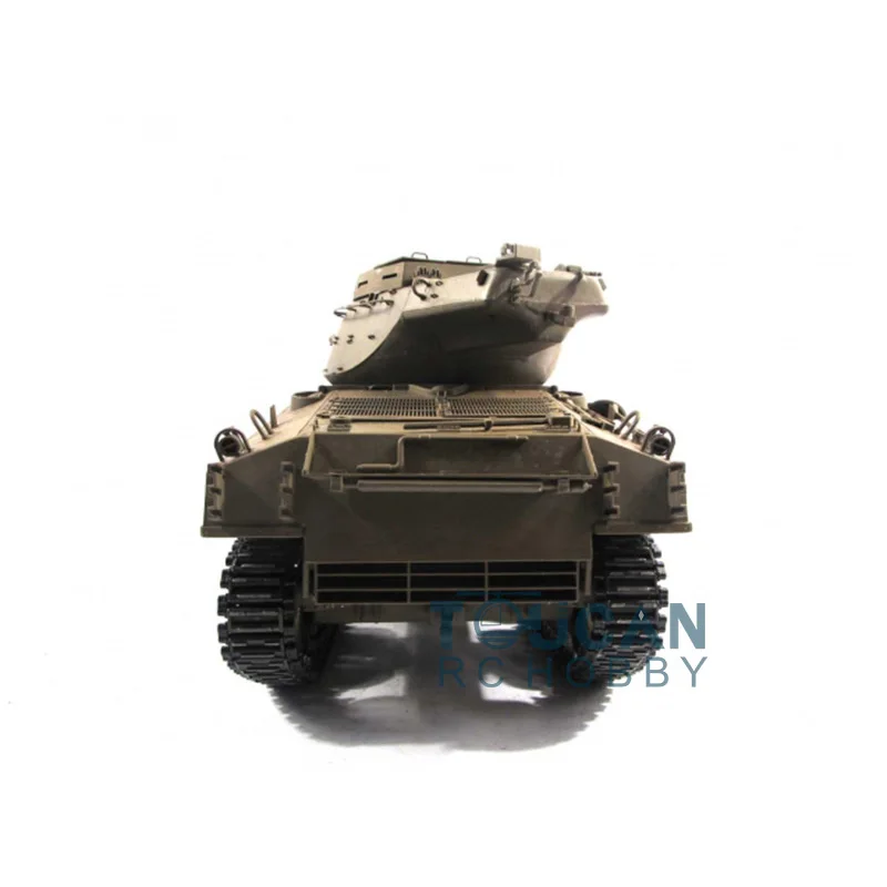 2.4Ghz Mato 1/16  Metal M36B1 Destroyer Infrared Recoil RTR RC Tank Model 1231 Army Green 360° Rotating Toy Car TH00677-SMT7