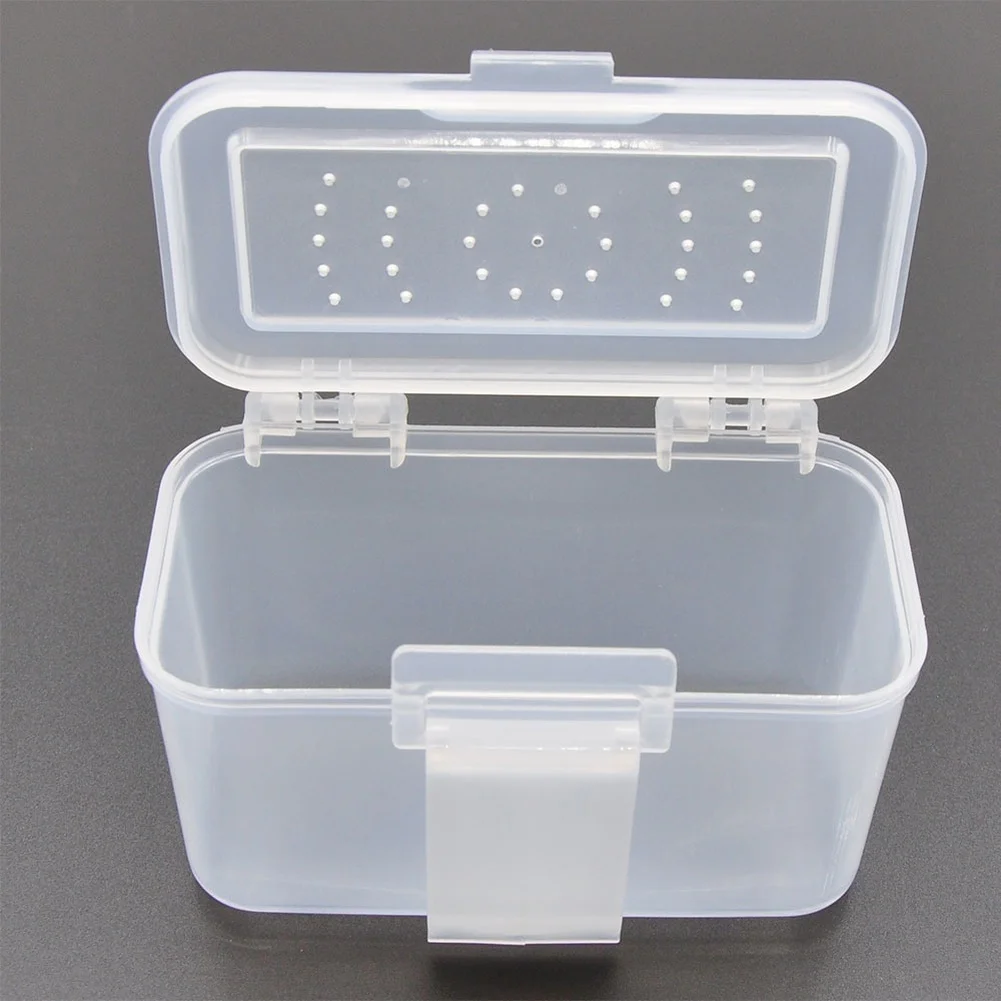 Earthworm Storage Container Stainless Steel Portable Breathable Lid and Hanging Hook for Outdoor Fishing and Bait Handling