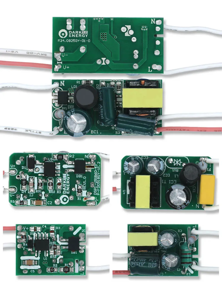 3-9W 9-18W 8-25W DC30-80V la lumière non isolée de conducteur de LED a marqué l'entrée AC110-240V l'adaptateur de dispositif d'alimentation d'unité d'alimentation pour l'ampoule