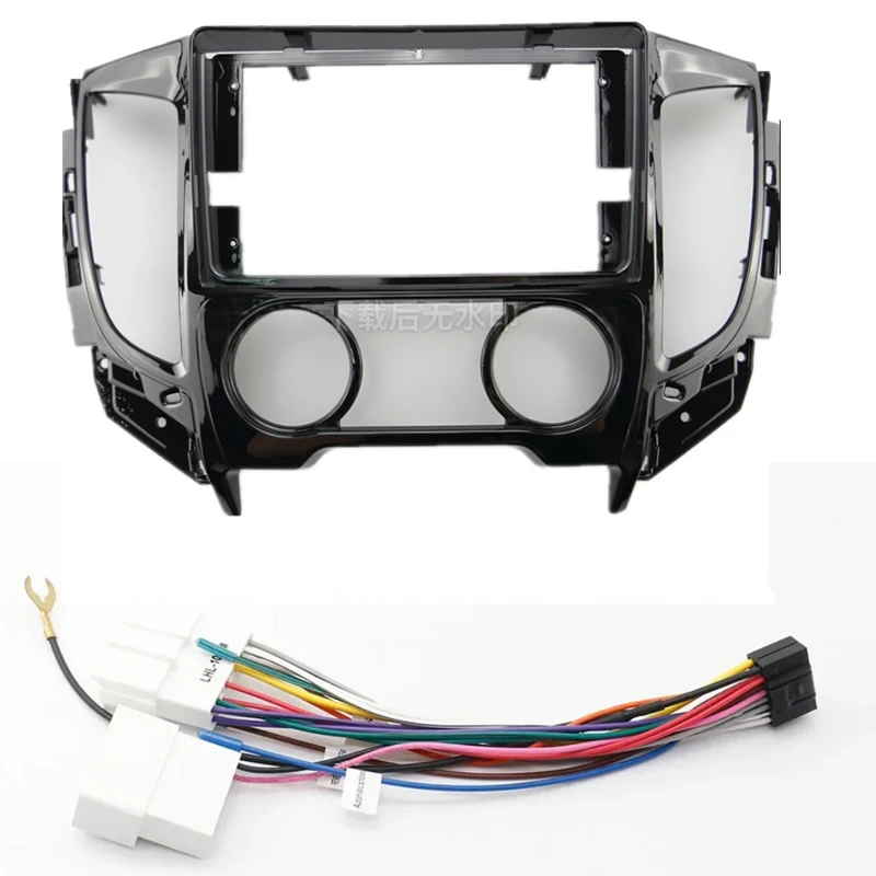 

9 INCH For Mitsubishi TRITON 2015 GPS Car Radio Fascias Android Stereo Player Head Unit Panel Dash Frame Installation Trim Tools