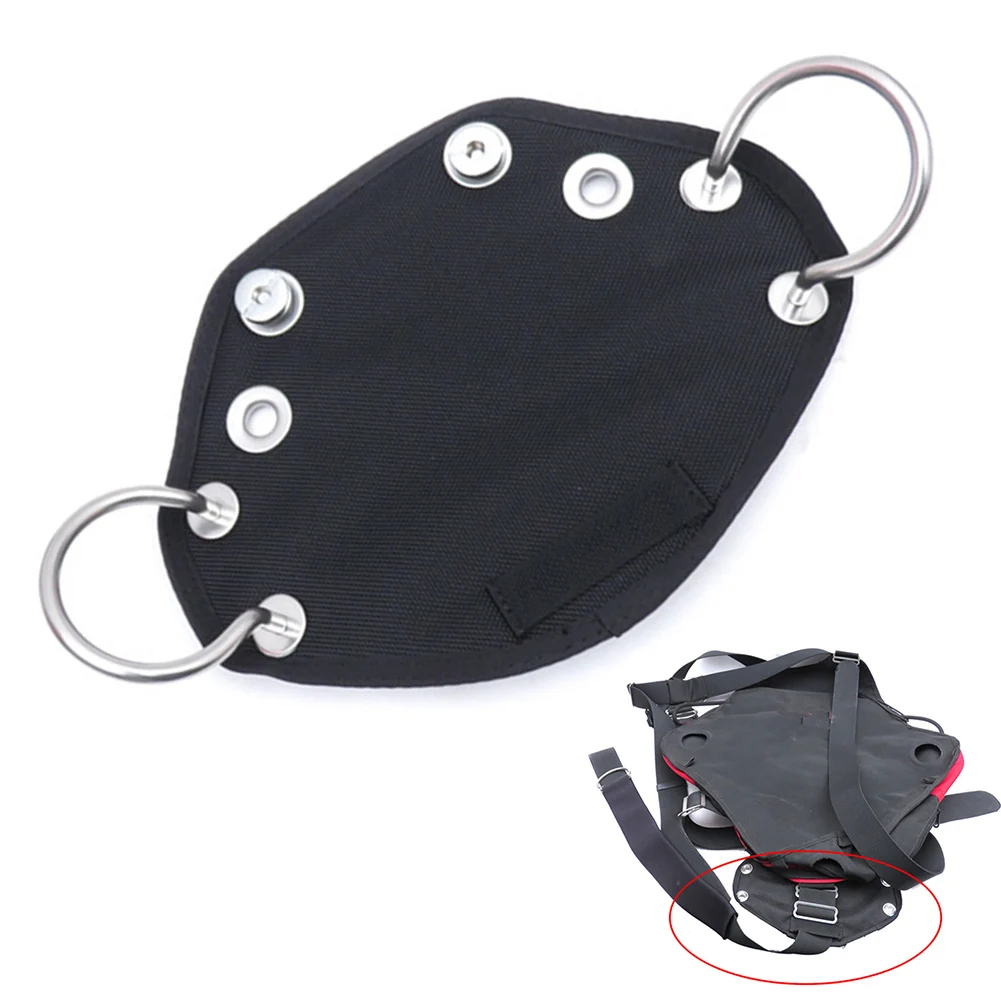 Scuba Diving Equipment Approx. 245*183mm Scuba Diving Butt Plate Stainless Steel Handle Tough And Tear-resistant