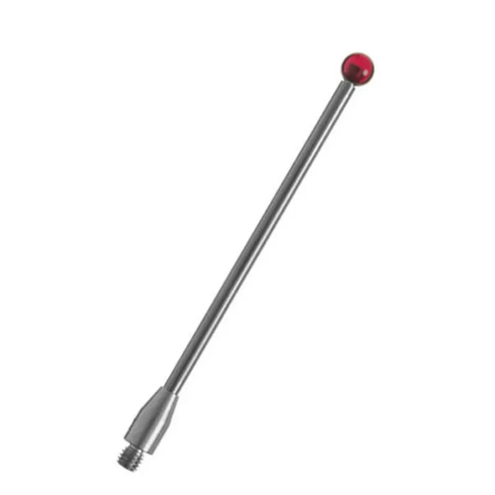 Sonde de Contact CMM pour tige filetée M3, pointe sphérique, tige en carbure, stylet CMM, outils d'usinage à décharge électrique, tige en carbure, 1 pièce