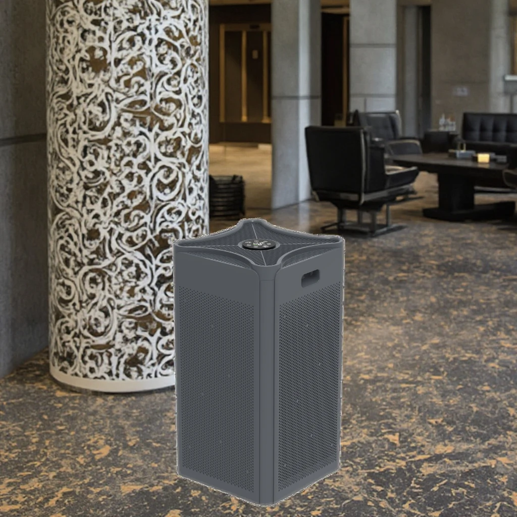 Carbon HEPA Filter WiFi Negative Ion for EU/US Plug for Pets Pollen Dust Electric Certified ROHS Smart Air Purifier Activated