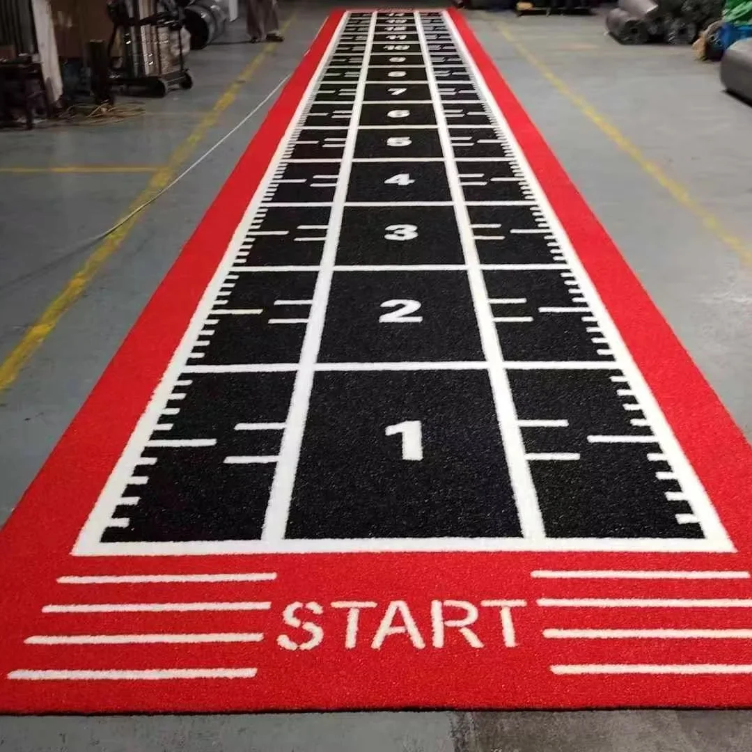 

Next Gen Black Red Grey Custom Artificial Astro Turf Fitness Track Racing Sled Push