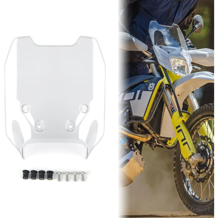 

Лобовое стекло мотоцикла для 701 SM, дефлектор ветра Enduro, подходит для FC350 450 20172024 FE250 350 501 450 TC125 250 20162024 TE150