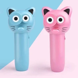 Lanzador de cuerda de gato cortado, juguetes de hélice, lindo controlador de cuerda de gato volador, divertido juguete eléctrico de fiesta para niños, regalos de navidad