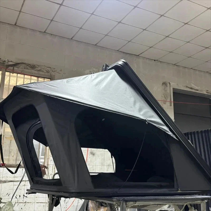 

Палатка на крышу автомобиля Weight Triangle Hardshell, двухместная, из алюминия, для кемпинга, жесткая, с откидной крышей