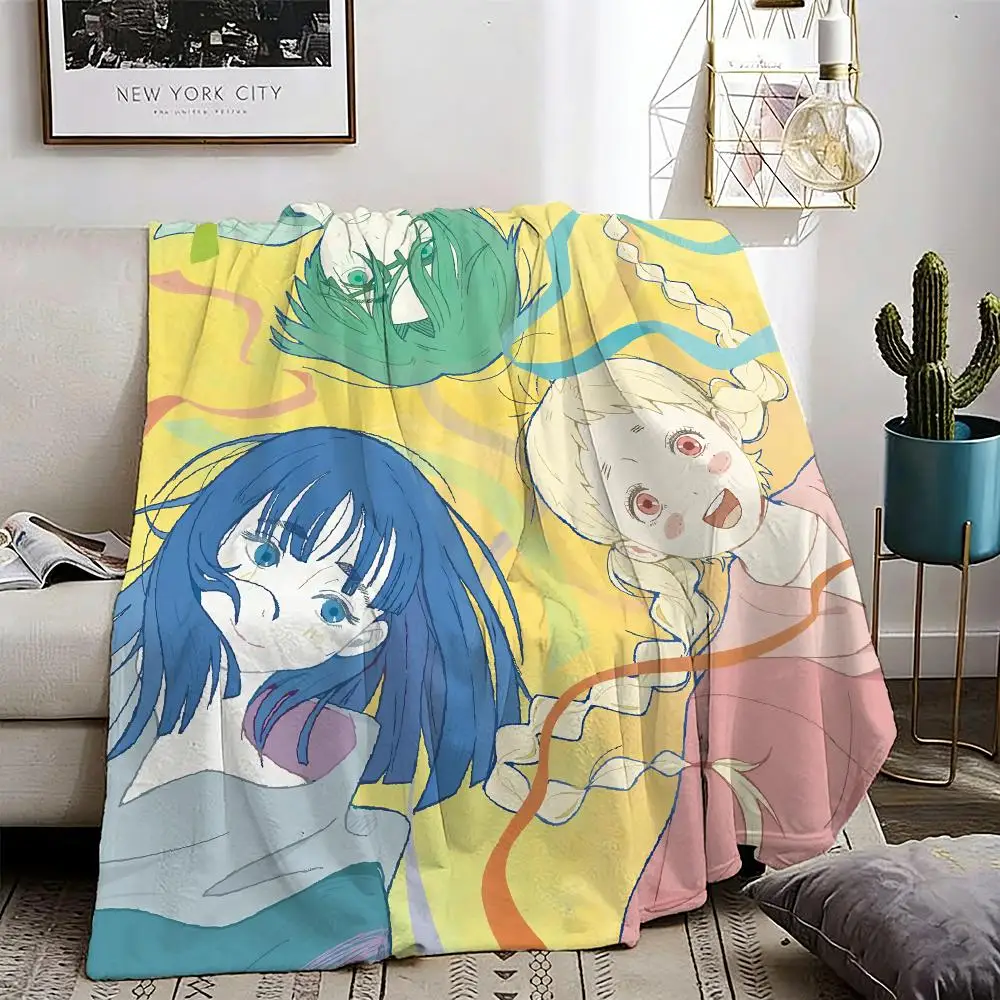 

Anime The Colors Within Throw Lightweight 240g Flannel Blanket Soft Skin-friendly for Summer Cooling