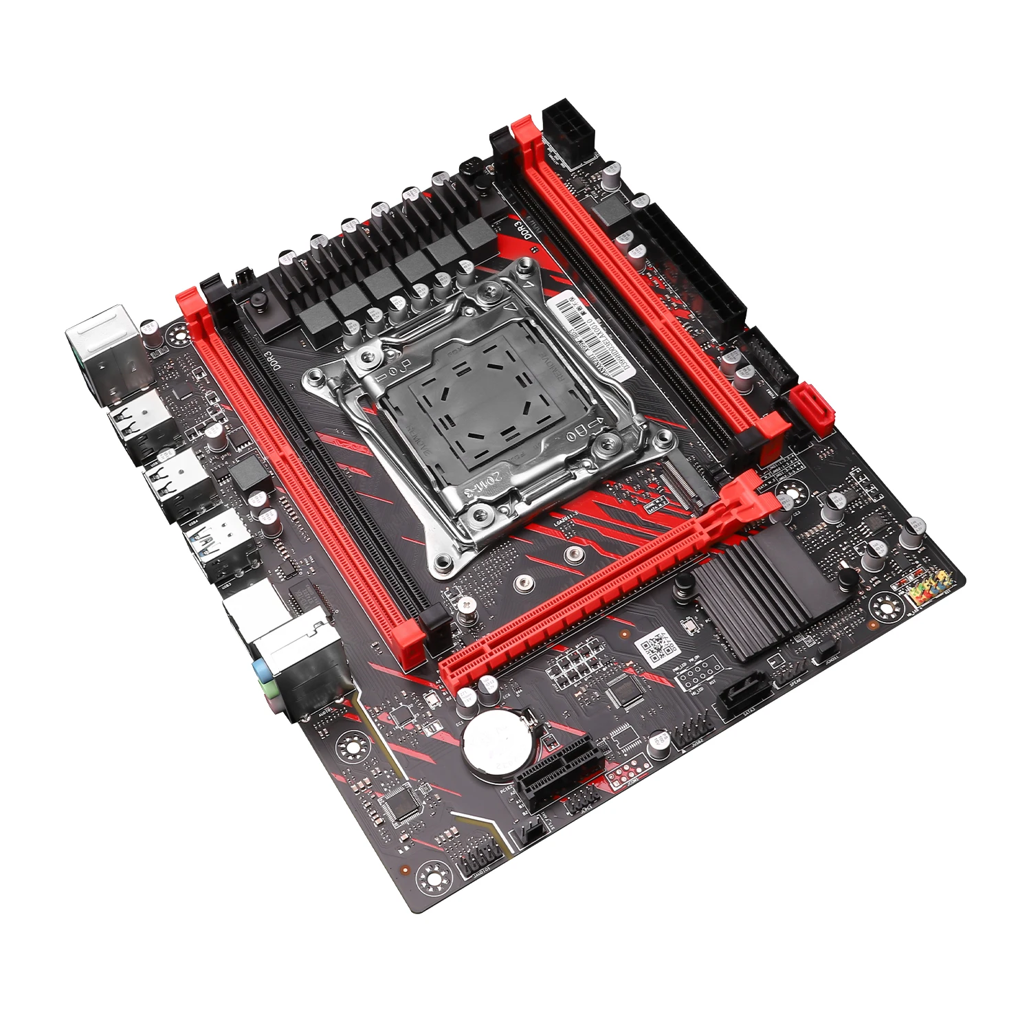 HUANANZHI X99M-HD3 Motherboard Set with Xeon E5 V3 CPU DDR3 RAM Max 128GB LGA2011-3 M.2 NVMe DIY Kit Micro ATX Mainboard view 5