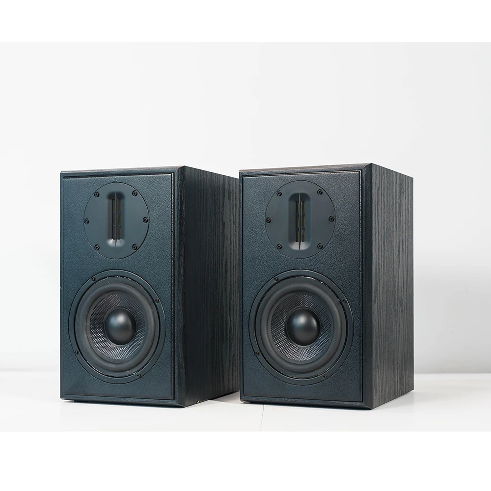 100W High-power 5.25-inch Passive Bookshelf Speaker  Fever Hifi Monit Speaker Home Desktop High-fidelity Ribbon Tweeter