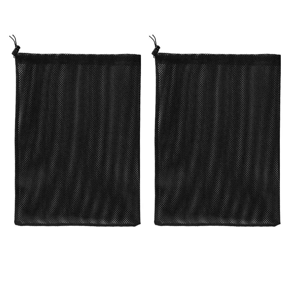 

2 Pcs Pond Pump Filter Bag Small Water Pump Strainer Mesh Bags Drawstring Fish Tank Aquarium Garden Supplies Debris Protection