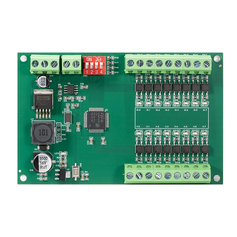 RS485 Serial Relay Module Switch Quantity Acquisition Output Input IO Control Board Expansion Board Communication Module
