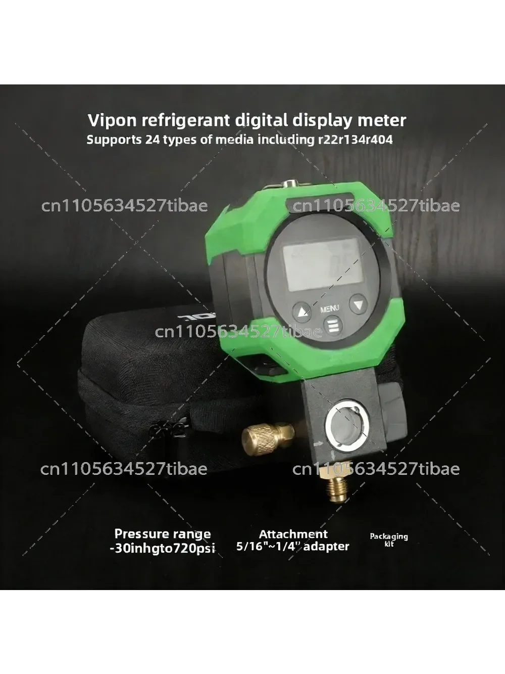 MVG-1 Digital Vacuum Gauge Electronic Pressure Absolute Air Conditioner Vacuum Extraction Degree Meter