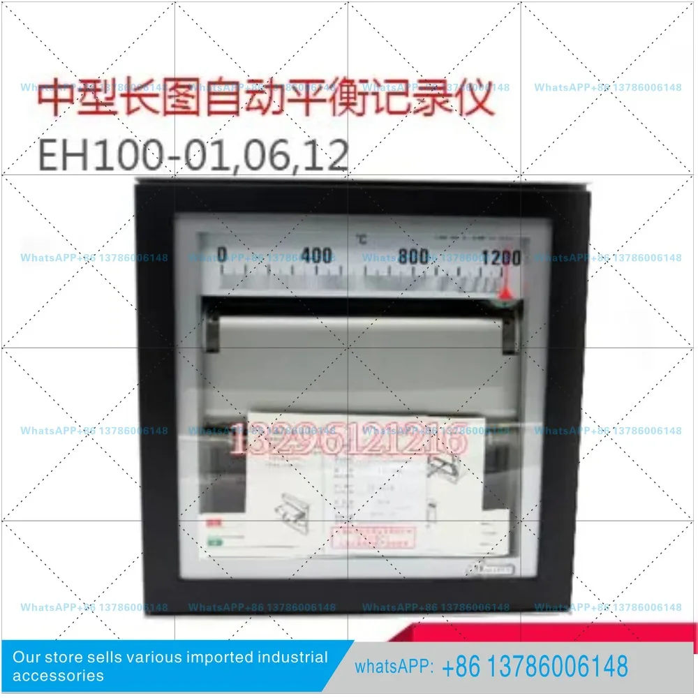 EH100-01 06 12 Medium and long chart automatic balance heat treatment temperature recorder