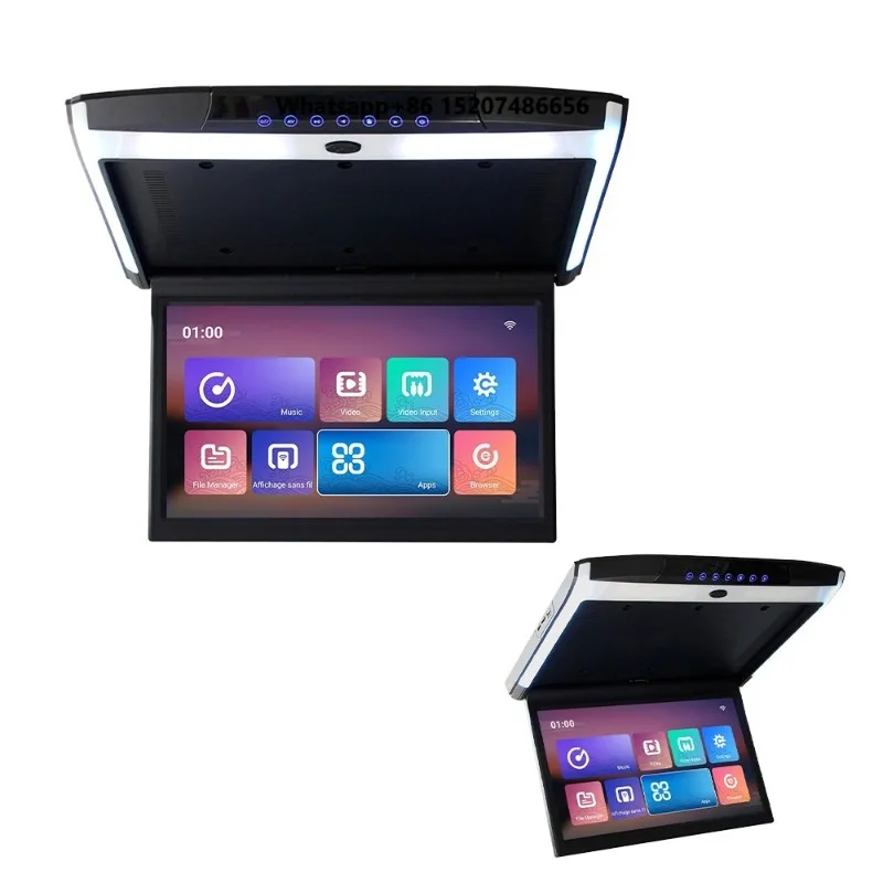 9/11.6/12.5/15.4/15.6/17.3/19 Inch Android LCD TFT Screen USB MP5 Player Overhead Car