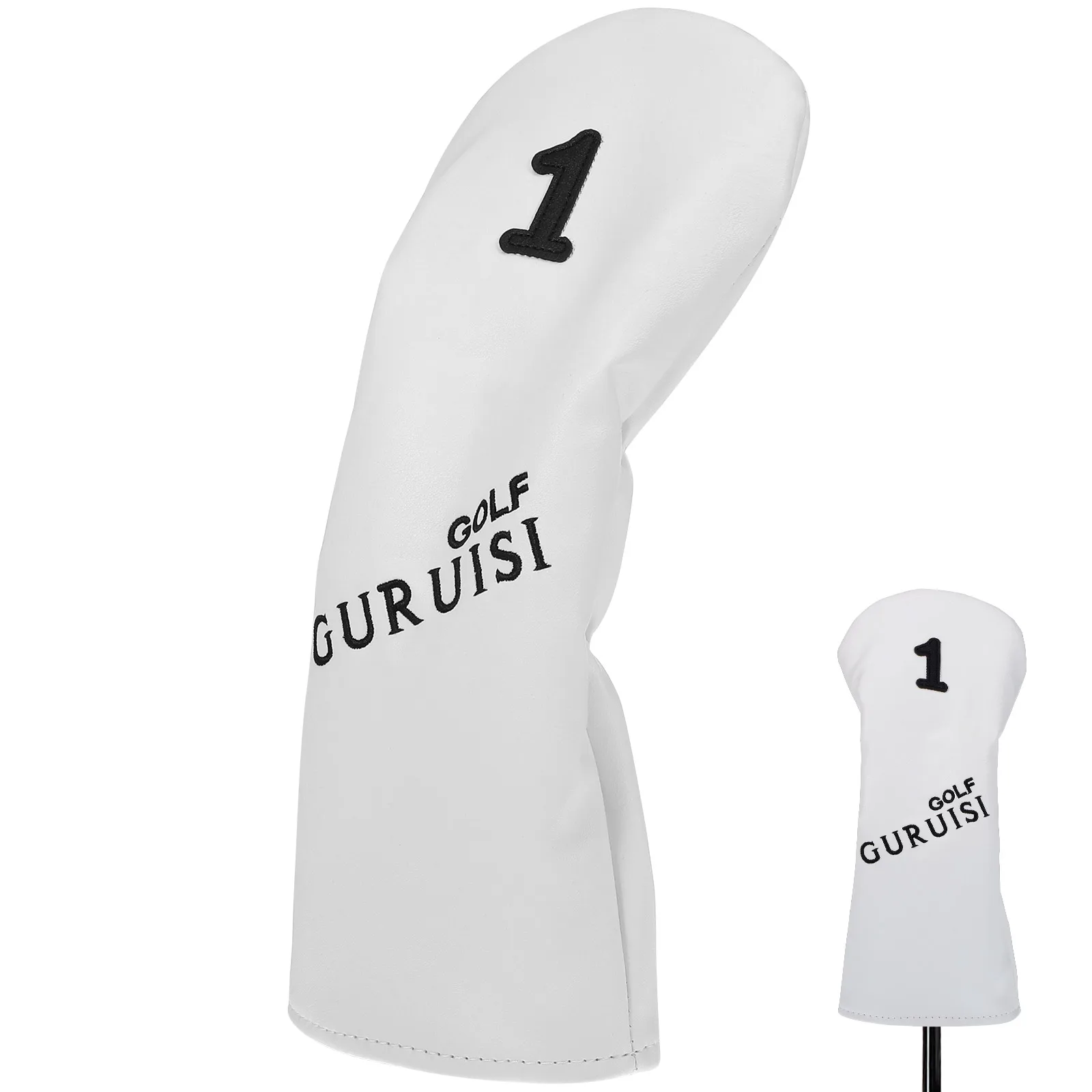 غطاء رأس نادي الجولف يغطي غطاء رأس سائق الخشب Rangefinder مستقيم مضرب رجل جولف قضيب