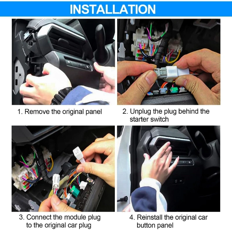  Eliminators Automotive Accessories for 2022-2025 Stable Performances Replacement Start Stop Canceller
