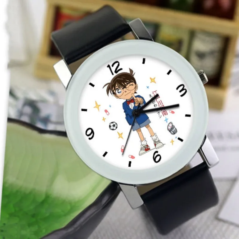 Detective Conan Haibara Aikai Thief Kidd Maorilan Anime Kawaii Watch Christmas Gift Wholesale for Male and Female Students