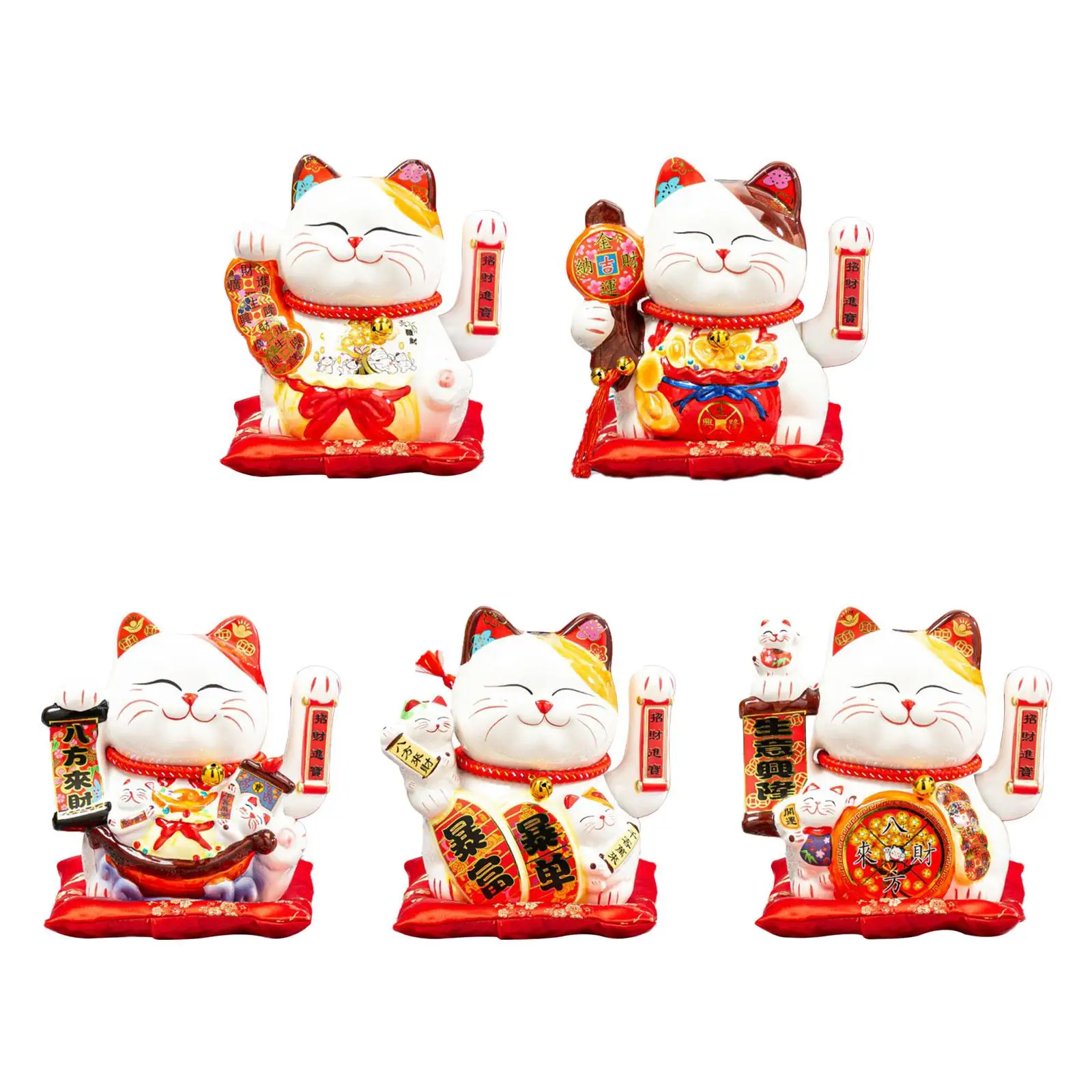 

Фигурка Lucky Cat Коллекционная миниатюрная фигурка для каминного офисного стола