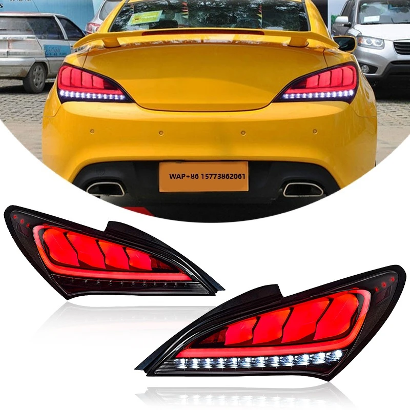 

2 Pieces for Coupe 2009 2012 Tail Lights Rear Lamp Upgrade Sequence Dynamic Turn Signal Taillight LED Taillamp
