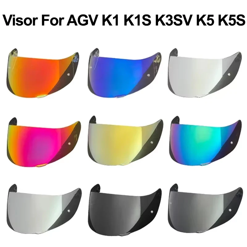 Für AGV K5 K5S K3SV K1 K1S ILM Compact ST Motorrad Helm Visier 902 902L 902BT Glas Full face Pin Accesorios Para Moto Casque