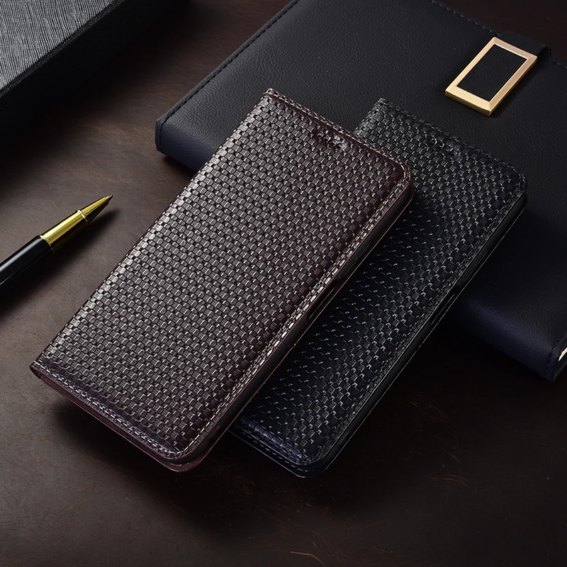 

Genuine Leather Phone Shell For Xiaomi Redmi Note 10 10s 9 9s 9T 8 8T 8 Pro Max Lite Wallet Flip Book Cover Case