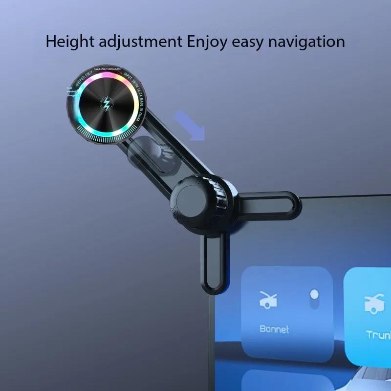 

Car Cradle Cell Phone Charging Phone Holder For Wireless Charging Car Maxsafe Mobile Support Car Display Screend Side Bracket