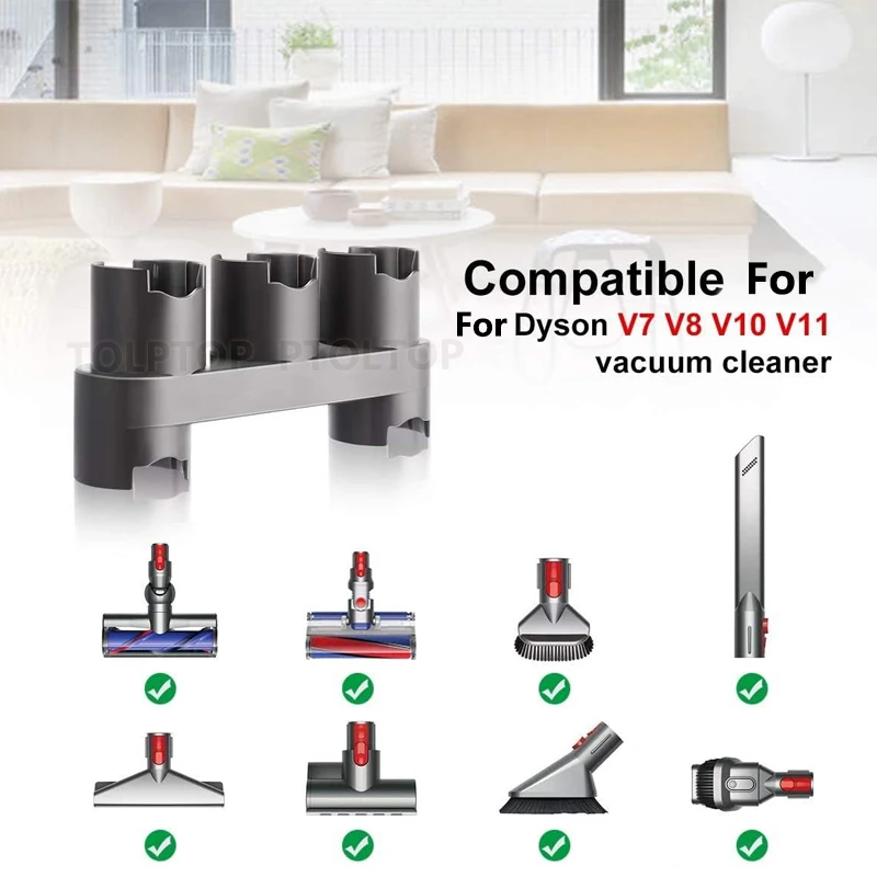 1/2 SZTUK Stojak do montażu na ścianie do odkurzaczy Dyson V7 V8 V10 V11 V12 V15 Pylony Szczotki Wieszak Stojak Dysza Wspornik Części