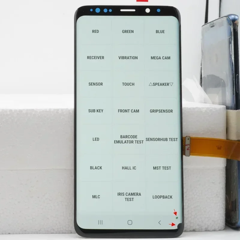 Imagem -02 - Ecrã Táctil Lcd Super Amoled para Samsung Galaxy s9 Plus G965 G965f Peças de Reparação