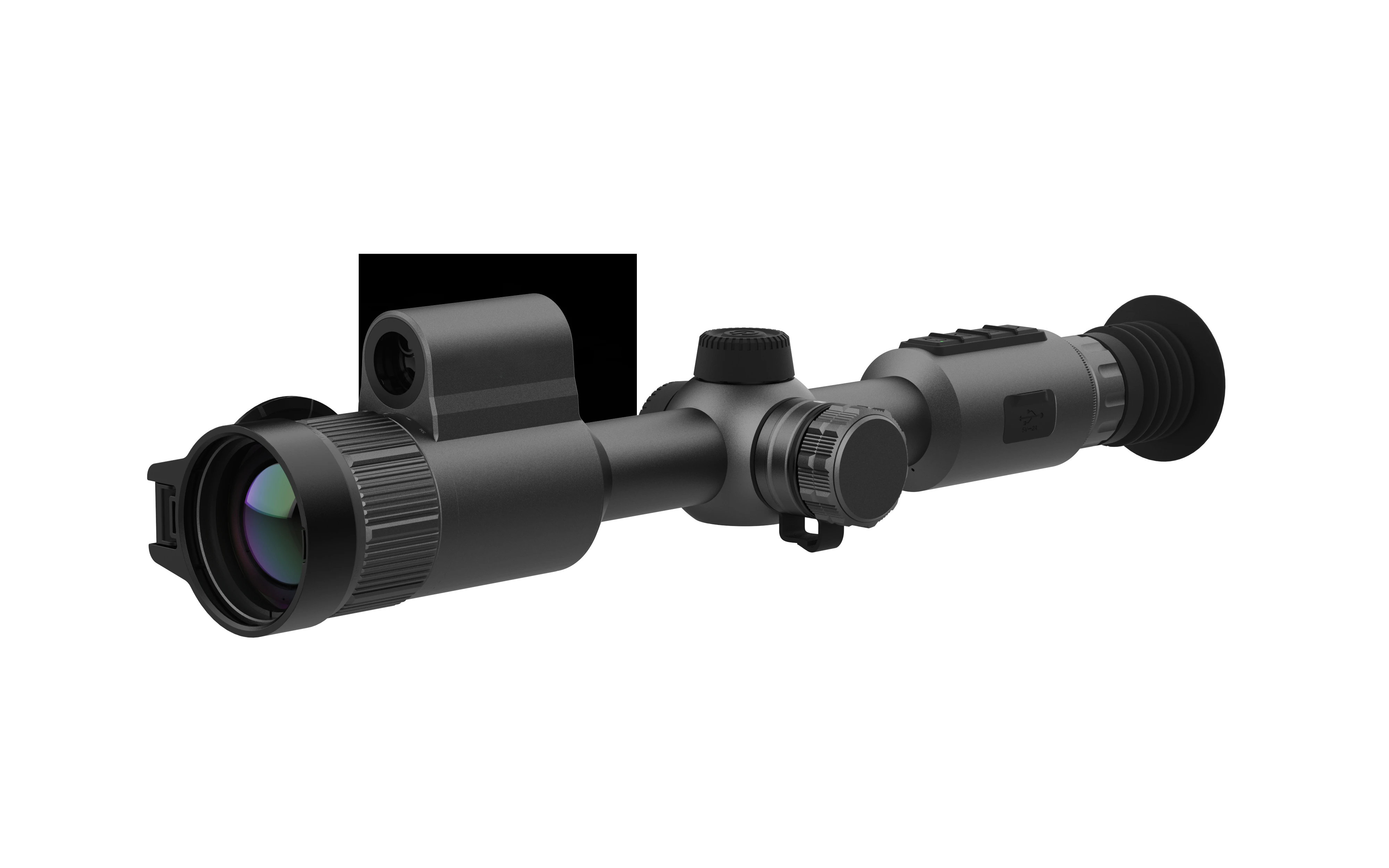 GM06-50LRF Tactical Waterproof 5h Battery Life Display Rangefinder Hunting Scope Thermal Imaging Night Vision IP66