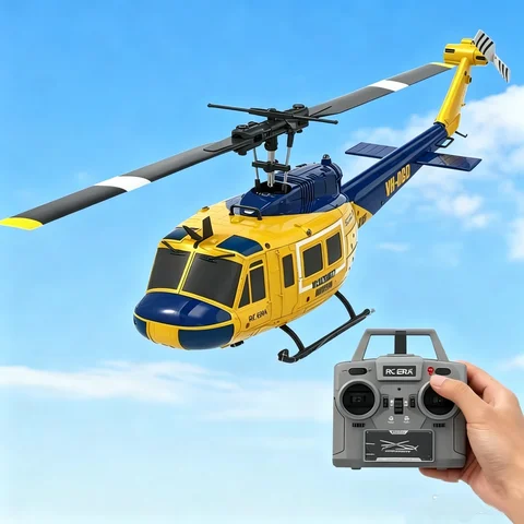 JJRC 1/48 RC Aileron Reverse Stunt Helicopter Intelligent Aerobatic Remote Control 6CH ERA Aircraft Kids Outdoor Toys Gifts
