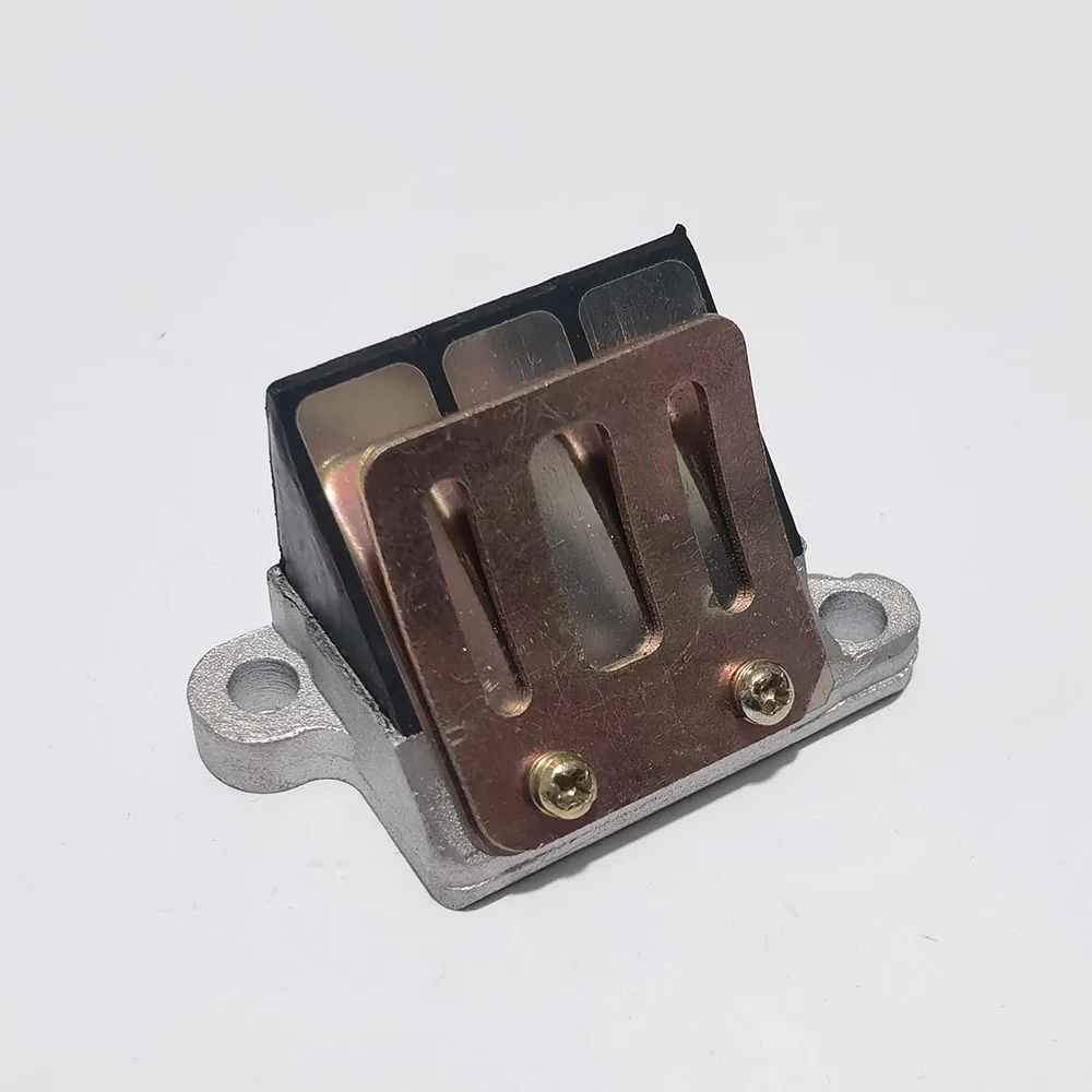 

Reed Valve Block With Petals Membran Assy For Suzuki 50cc AG 50 AD AG SJ ZZ 50 60 2 Stroke Moped Scooter Valves Motorcycle