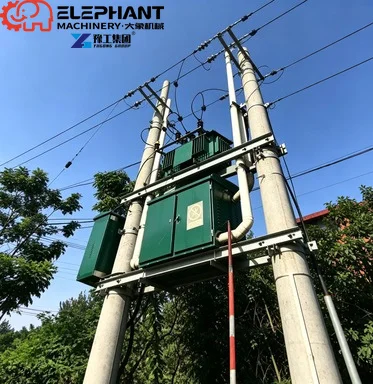 Three Phase Oil Immersed Distribution Transformer 30kVA 2500kVA 10kV/0.4kV IEC For Outdoor Customizable Aluminum