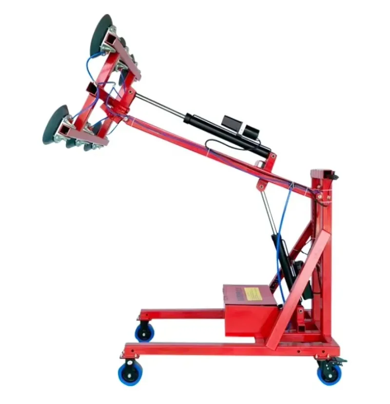 Cheap 600KG 1000KG Full Electric Vacuum Suction Cups Lifter Robot for Glass Installation