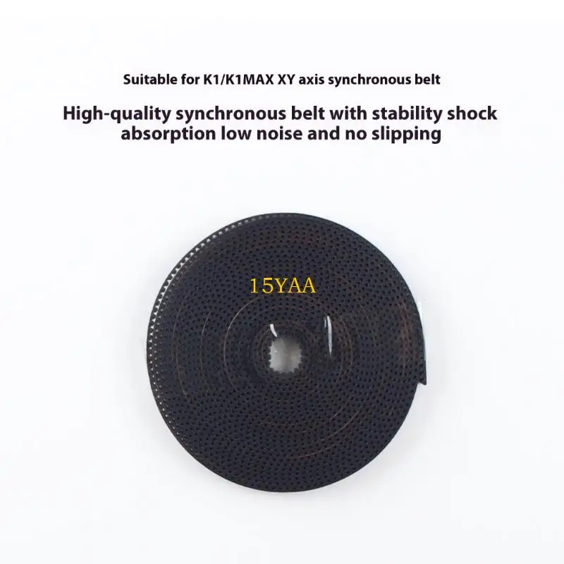 15YA Printer Y Axises 6RF Synchronous Belt 6mm Width AntiVibration Glass Fiber Material