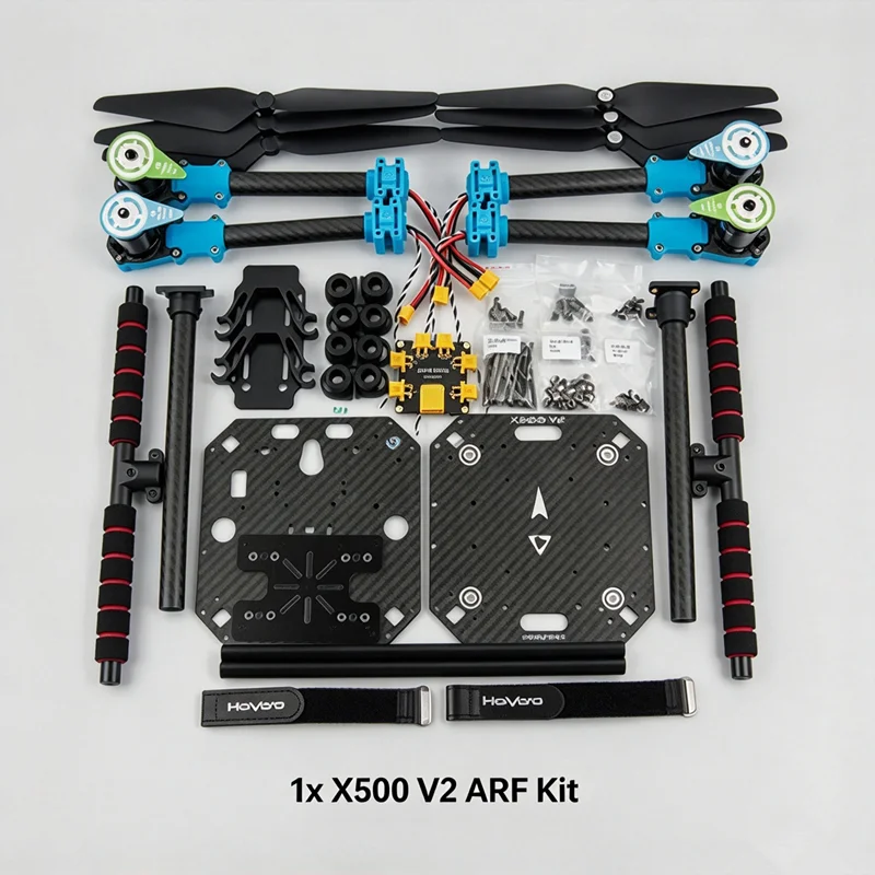 X500 V2 ARF Kit By Holybro, Carbon Fiber Quad Multirotor, Ready for Pixhawk Flight Controller Installation