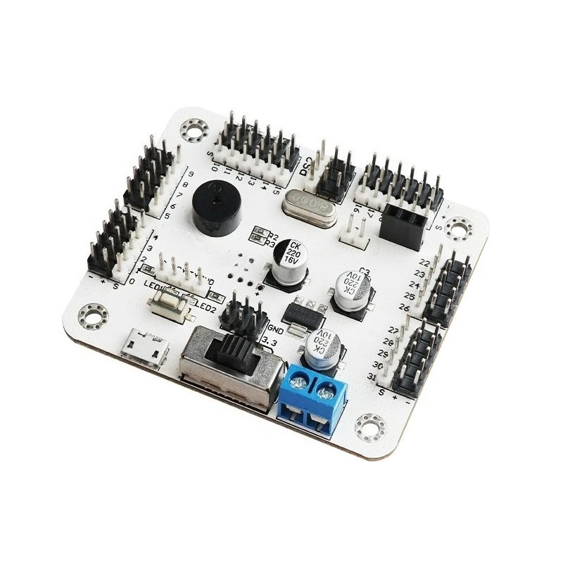 For 32-way servo controller, support handle/Bluetooth/MP3 module robot arm DIY drive main board