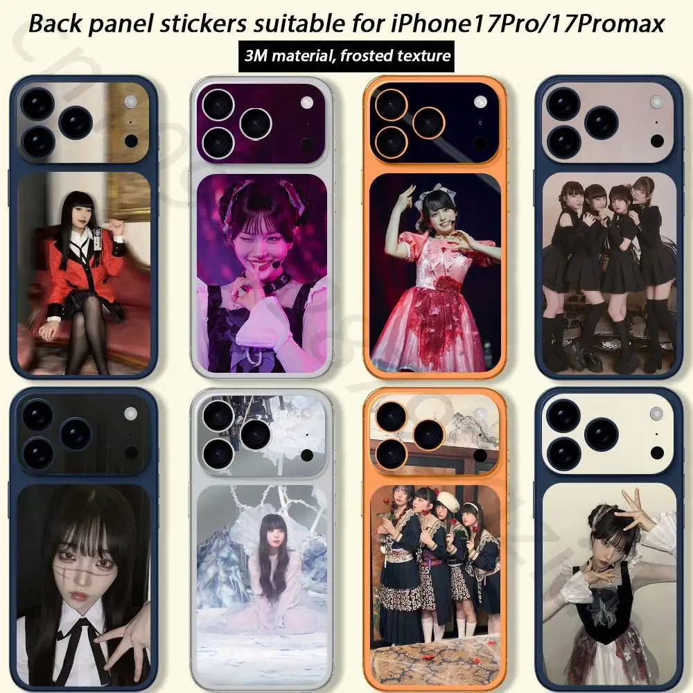 

Otomodachi P-Phantom S-Siita For iPhone 17 pro Max /17 pro Full Cover Decal Skin Wrap 3D Colorful Rear Protective Sticker Film