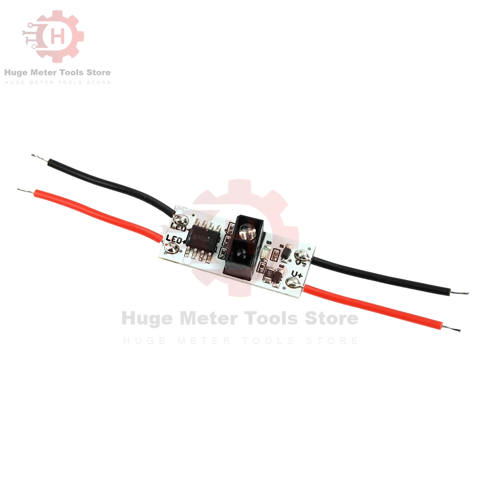 LED Switch Sensor Module 12V IR Infrared Sensor Module LED Lamp Aluminum Shell Built-in Infrared Sensor Switch Hand Sweep Switch