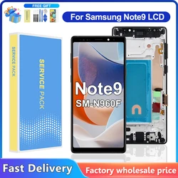 Tested For Samsung Note 9 Display Touch Screen With Frame Digitizer Assembly For Samsung Note9 N960 N960F N960U N960W LCD