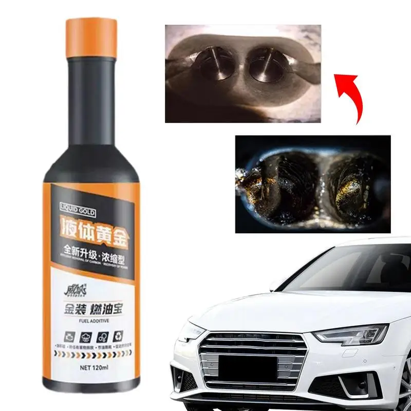 120ml Car Gasoline Injector Cleaner Engine Gas Oil Additive Remove Engine Carbon Deposit Increase Power In Oil Ethanol oil Saver